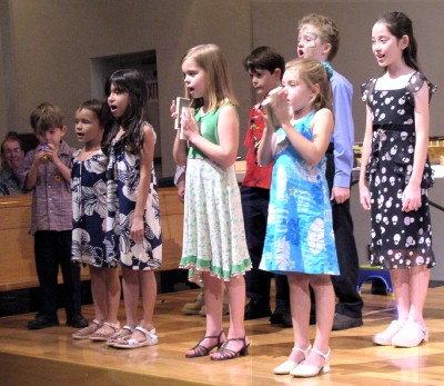 F.R.O.G.S. Chorus opening the concert