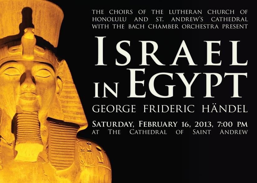 Israel in Egypt graphic
