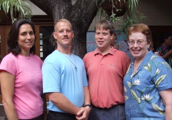 Jerelyn Watanabe, Stephen Schmidt, Jacob Burkman, Olivia Castro. Not shown are: Bidgood, Randy Castello, April Smith, and Lois Swift.