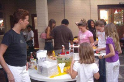 Teresa McCreary is shown at a recent OYEA event at LCH.