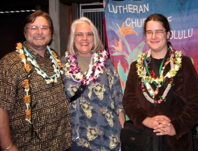 Pastor Jeff Lilley, Jean Lilley, and Seth Lilley