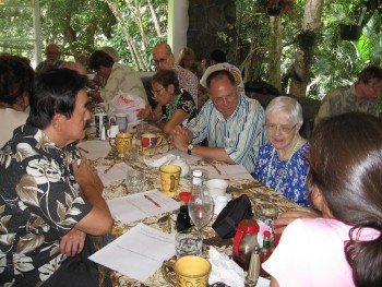 Kupuna Sunday at Wai‘oli Tea Room hosted by Brian Weis