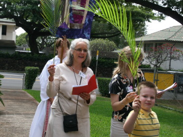 The Palm Sunday Procession