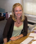 Sarah Roseberg, parish coordinator