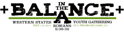 Western States Youth Gathering Graphic: Romans 8:30-38