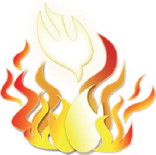 Pentecost flames and dove graphic