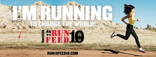 RUN10FEED10 logo