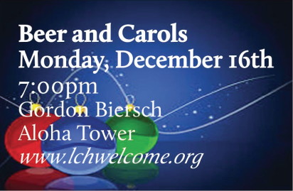 Beer and Carols graphic