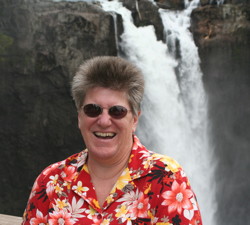 April Smith on vacation in Seattle