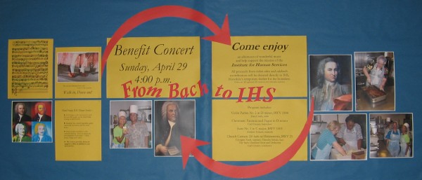 Benefit Concert Bulletin Board
