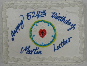 Birthday cake for Martin Luther