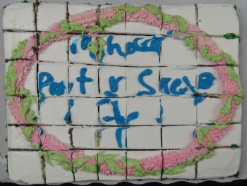 Cake for Pastor Steve