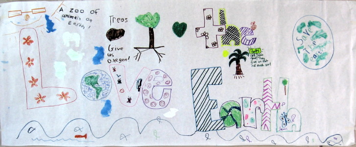 Poster created by the children of LCH.