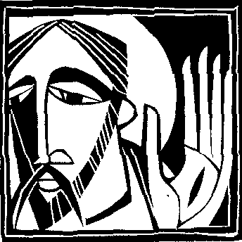 Christ showing wounds