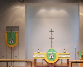 The alcove after renovations