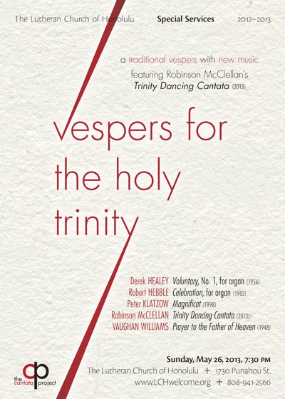 Vespers for the Holy Trinity graphic