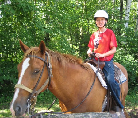 Jordan M. at Camp WAPO