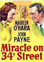 Miracle on 34th Street poster