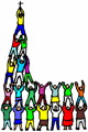 people make the church graphic