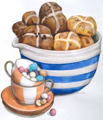 Easter brunch graphic