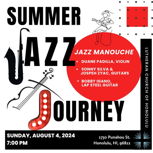 Summer Jazz Journey 2024 graphic