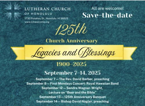 125th anniversary poster
