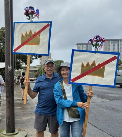 Big smiles, bold voices! Randy and Jeanne Castello showing up with love and conviction at the “No Kings” protest standing for justice, equality, and community. Big smiles, bold voices! Randy and Jeanne Castello showing up with love and conviction at the “No Kings” protest standing for justice, equality, and community.