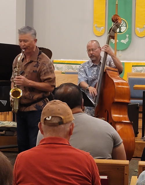 Groovin’ with the Cats brought some island jazz to life with aloha vibes. Groovin’ with the Cats brought some island jazz to life with aloha vibes.