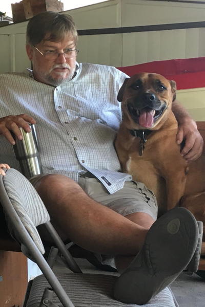 Pastor Jeff with Ruby