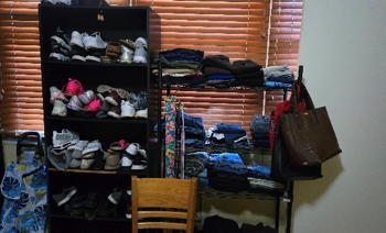 Fernhurst Clothes Closet before