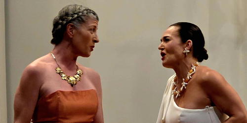 Sarah Lambert Connelly and Leslie Goldman share their musical journeys at our First Mondays concert.