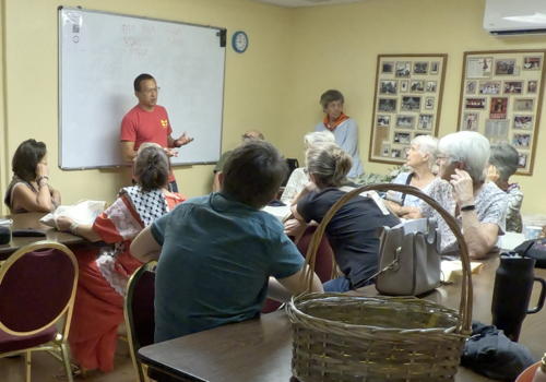 one of the visioning sessions