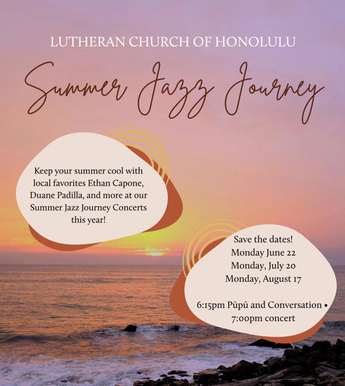 Summer Jazz Journey 2026 graphic