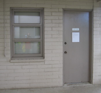 Entrance to the Church Office