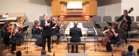 Darel Stark playing Bach’s Violin Concerto in A minor