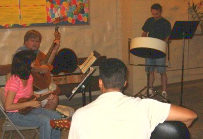 Jamming in the Courtyard