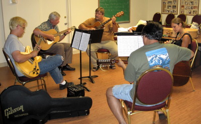 Aloha Jam in the LCH Boardroom