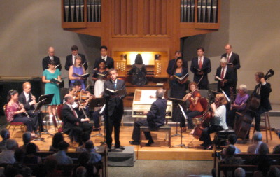 The opening movement of the Ode for the Birthday of Queen Anne