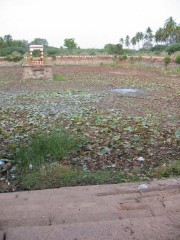 A restored temple pool