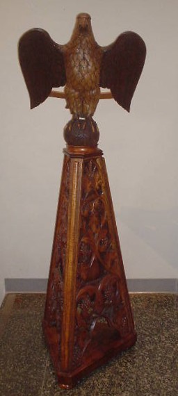 The eagle lectern