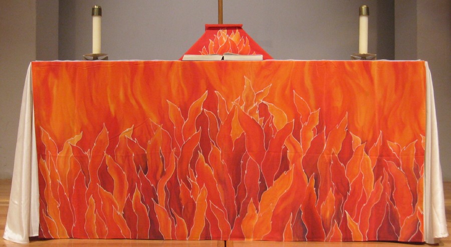Pentecost paraments
